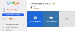 On what facebook badoo is Badoo