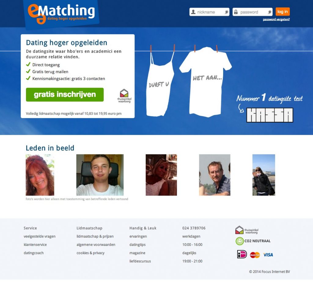 Dating hoger opgeleiden