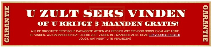 Adult Friend Finder seks garantie
