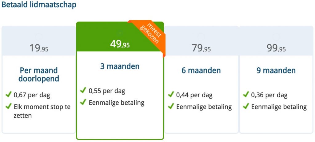 prijzen van e-matching