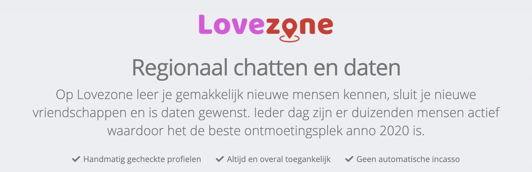 Datingsite van de standaard