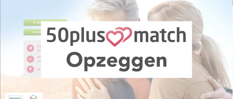 50plusmatch opzegging doorgeven